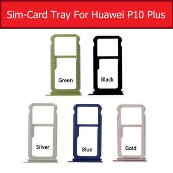 Autentic Tăvița Cartelei SIM și Micro SD Suport Card Pentru Huawei P10 Plus VKY-AL00 L09 L29 Sim-ul și Cardul de Memorie Tava Slot Reader Adaptor