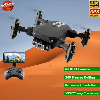 Profesional Pliabil Mini RC Drona 4K Unghi Larg Camera Opțional Altitudinii Headless Mode APP de Control 3D Rola RC Quadcopter