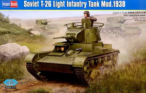 Hobby Boss scara 1/35 rezervor de modele 82497 Sovietic T-26 lumină carul tip 1938