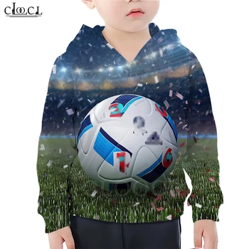 Fotbal pentru copii Hanorac de Imprimare 3D Fată Băiat de Familie Potrivire Haine pentru Copii Hanorace Casual Tineret Streetwear Pulovere M180