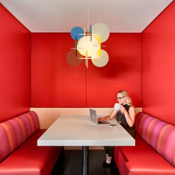 DIY Creative de Îmbinare Colorat Cameră Copii Lampi Living Modern Restaurant Dormitor Model de Camera Lampă Becuri cu LED-uri AC