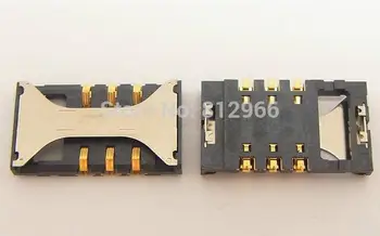 100buc/lot, de brand nou pentru Samsung S5830 S8300 S6700 S5670 SIM card reader conector soclu suport slot.