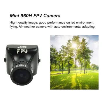 Mini 960H FPV Camera CCD 800TVL AiRFPV HD Camera 2.1 mm Lentilă NTSC/PAL 0.001 Lux/1.2 F pentru FPV Racing Drone Quad Aeronave