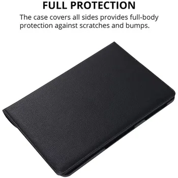 Acoperire Pentru Samsung Galaxy Tab S4 10.5 inch SM-T830 T835 Wi-Fi/4G LTE 2018 Tableta PU Flip Shell 360 Roti Kickstand Protector Caz