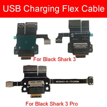 Usb Plug Taxa de Bord Flex Cablu Pentru Xiaomi Black Shark 3 Pro Chargring USB Port Jack Flex Panglică Piese de schimb, Accesorii