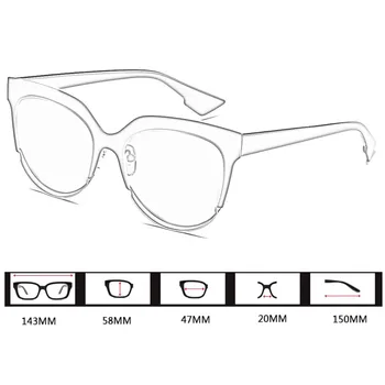 8170 la Modă Bărbați Femei PC Faima Pop ochelari de Soare Populare Unisex Vara UV400 Protecție de sticlă Polarizat Ochelari de Soare