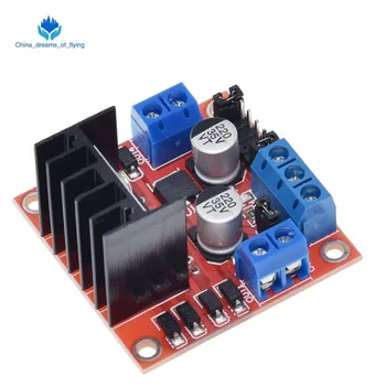 Dual Sec Pod DC Stepper Motor Controller Bord Modulul L298N pentru Arduino auto inteligent robot
