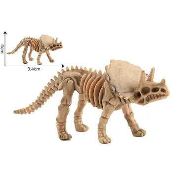 12Pcs Dinozaur Jucării Fosili Schelet Model de Simulare Set Mini figurina Jurassic Educative Jucarii Creative pentru Copii Baieti