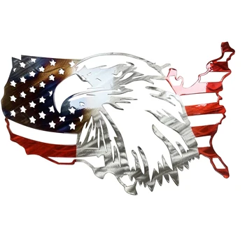 Steagul American Eagle Gol Afară Acrilica de Decorare Interioară și în aer liber Agățat Ornament YE-Fierbinte