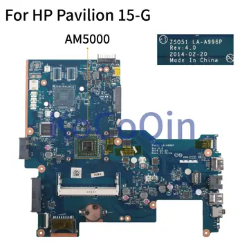 KoCoQin Laptop placa de baza Pentru HP Pavilion 15-G 15Z-G 255 G3 A4-5000 Placa de baza ZSO51 LA-A996P