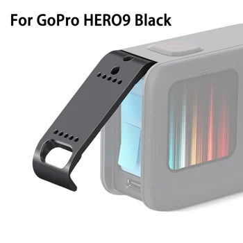 Pentru Go Pro Accesorii Plastic ABS Baterie de Partea de Interfață Acoperire Pentru GoPro HERO9 Negru GoPro9 Reîncărcabilă Capacul Lateral Accesorii