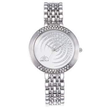 Ceasuri femei Aliaj de Oțel cu Ochiuri Set Curea de Diamant Britanic Ceas de Lux Elegant Doamnelor Ceas часы женские часы женские наручные