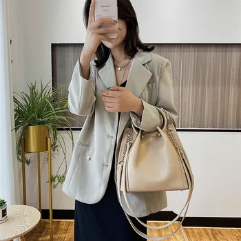 Temperament Sac 2021 Noua Moda Versatil Crossbite Geanta Mama Bag Portabil Simplu Geantă De Umăr