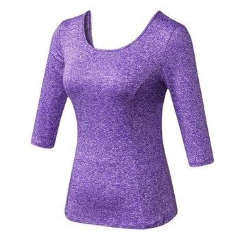 Yoga Maneca Lunga Tricouri Femei Backless Sport T-shirt Solid Lombare Mesh Crop Topuri Antrenament Sală de Fitness Active Wear