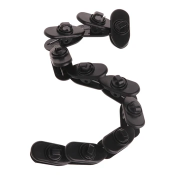 10buc/Set Cablu Cablu Clip Clemă de Guler Rever Tricou de Titular Pentru Căști Căști-M55