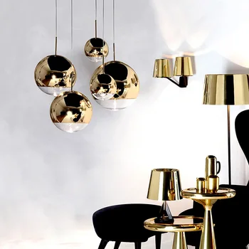 Europa modernă cu led-uri cristal bucatarie sala de mese bar corp de iluminat cu lampă de agățat candelabru lampă în formă de inel iluminat acasă living