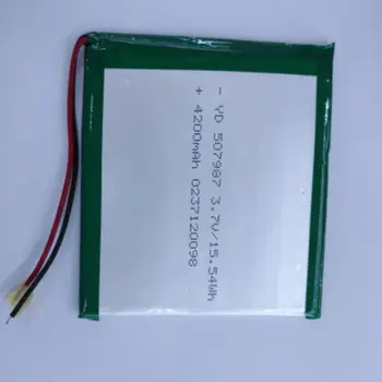 Pachetul 3.7 V litiu polimer baterie 507987 putere mobil tableta de încărcare comoară DIY