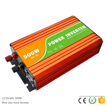 Gri power inverter 500W Pur Sinusoidală de pe Vârf Putere 1000W DC-AC Convertor de Putere cu USB 5V