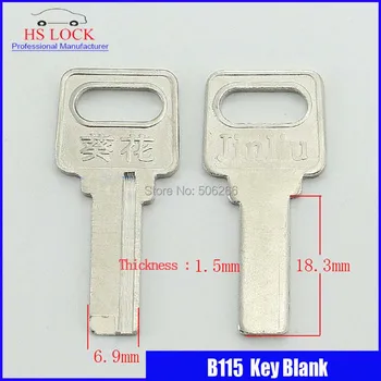 Mici kuihua stânga baie embrion cheie de la ușa de gol Civile cheie blank costum pentru cheie Verticale masina de debitat B115