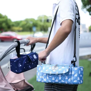 Cărucior pentru copii Organizator Agățat de Mașină de Buzunar Sac de Cărucior Transport multifonction bebepoussette sac bolso de coche de colgante carro