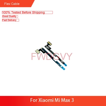 Înlocuitor Pentru Xiaomi Mi Max 3 Putere de Volum Cablu Flex ON OFF Buton Lateral Comutator Cablu Flex Reparare Piese de Schimb