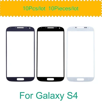 10buc/lot TouchScreen Pentru Samsung Galaxy S4 GT-i9505 i9500 i9505 i9506 i9515 i337 Ecran Tactil LCD de pe Panoul Frontal Lentile de Sticlă Exterior