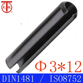 (3*12)DIN1481 / ISO8752 primăvară pin /cu Fante Spring Pin ( Spiralat pin ) 100 buc/lot
