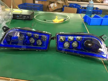 Polaris RZR 1000 accesorii Far cu Led-uri Kit Faruri Pentru ATV, UTV RZR 900 / RZR XP 4 TURBO / Polaris 1000 / RZR XP 4 1000 Albastru