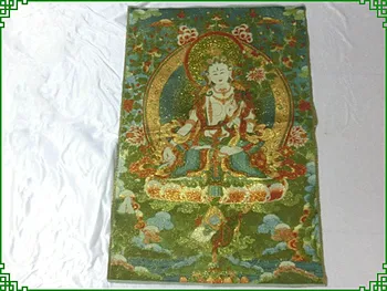 Las actividades religiosas de las artes y artesanías blancas Tara Thangka