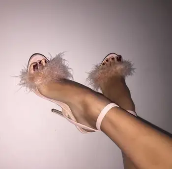 Abesire Femeie Sexy Pene Impodobita Stilet Tocuri Glezna Curea Sandale Fete Sandale Pantofi Simpli Doamna De Curea Cataramă Pantofi