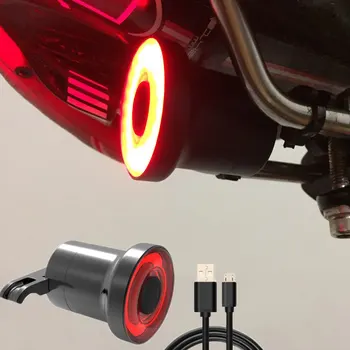 Smart USB Reîncărcabilă Biciclete Coada Lumina Inteligent de Frânare Inducție Ultra Luminos LED IPX6 Impermeabil Biciclete Lumina din Spate Xlite100