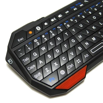 Mini Tastatura Wireless Bluetooth 450 Li-Ion Baterie Tastatura Cu Touchpad-ul Pentru Telefon Inteligent Proiector Tablet PC, Consola de jocuri