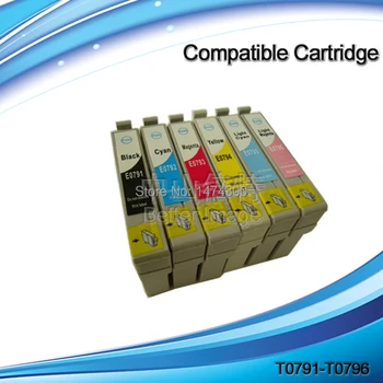 XIMO 3 seturi de T0771-T0776 compatibil imprimante cartușe de cerneală pentru Artisan50 R260 R280 etc.