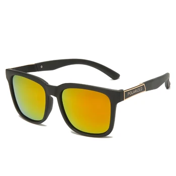 Design de Brand Polarizat ochelari de Soare Barbati Clasic Vintage de Conducere Ochelari de Soare UV400 Pătrat ochelari de soare Nuante gafas de sol
