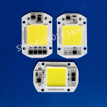 LED COB Lampă Chip 20W 30W 50W 110V 220V Intrare Inteligent IC Driver potrivit Pentru DIY LED Proiector Reflector Alb Rece Alb Cald