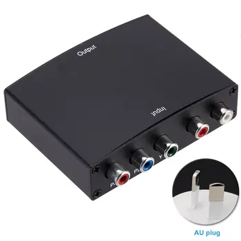 DC 1080P Cu Mufă Audio RGB Alimentare Adaptor Durabil Cablu Component Ușor Pentru a Instala Piese de 5v YPBPR Pentru a Video Converter