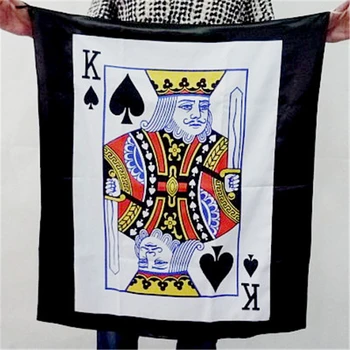 Geanta Pentru Poker Streamer (Regele De Pică) - Trucuri Magice Accesorii Prop Iluzie Truc De Mentalism
