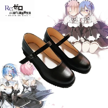 Rem cos Re:Viața într-o lume diferită de zero pentru cosplay panza pantofi de moda pantofi casual barbati femei facultate de desene animate anime