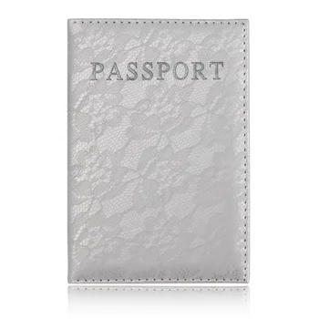 WESTCREEK Brand Impermeabil Model Floare din Piele PU Deținător de Pașaport Clip Card Titular Pașaport Acoperi