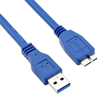 Cablu USB 3,0 UN macho SUNT UN Micro B, Cablu USB 3,0, 0,3 m, 0,6 m, 1m, 1,5 m, 1,8 m, 3 m, 5 m, 1FT, 2ft, 5ft, 5ft, 6FT, 10ft, 1, 3,