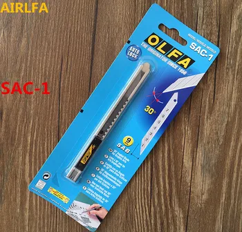 Airlfa pentru OLFA SAC-1 Cuțit cu Unghi de Artă Grafică din Oțel Inoxidabil Cutter Slide Blocare Automată OLFA SAC-1