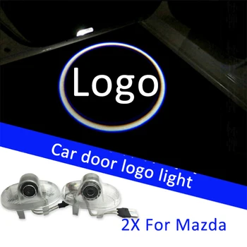 2X Led portiera lumina Pentru Mazda 3 8 Logo-ul cu Laser Proiector Lumina Accesorii