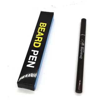 Barba Pen Frizer Creion și Perie de sex Masculin Mustață Reparații Formă Eficace de a Spori Părul Facial Impermeabil Dovada Sudoare Dovada