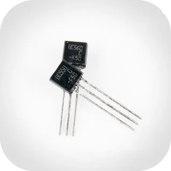 50PCS BC550C + BC560C fiecare 25pcs BC550 BC560 TO92 Tranzistor DIP-3 45V 0.1-O SĂ-92