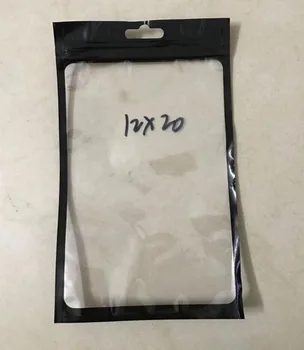 Moda Simplu, Negru, Clar, Transparent, cu Fermoar Sac de Blocare Zip Husă Pentru Iphone 8 7 6s Plus 5s Caz Pentru Samsung Note 8 Acoperă