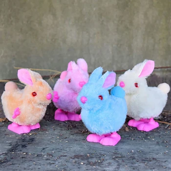 Electric Trage linie animal Animal de jucărie Jucarii Pentru Copii Copil Jucărie de Culoare rotund coada de iepure jucărie de animale Drăguț bunny jucarii