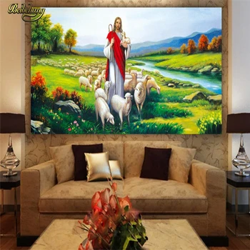 Beibehang Creștin Isus tablou Personalizat tapet de Fundal de Fotografie Tapet Canapea Camera de zi Dormitor Arta Murala de perete de hârtie