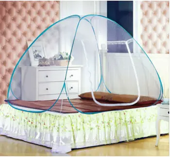 Pliabil Instalarea Automată Cort de Camping Plase de Țânțari Yurt Preveni Insecte Pop-Up Cortul de Perdele pentru Paturi Dormitor Decor