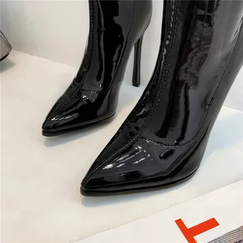 MoonMeek 2020 peste genunchi cizme femei a subliniat deget de la picior coapsa cizme înalte subțire sexy, pantofi cu toc inalt clasic cizme lungi de dimensiuni mari