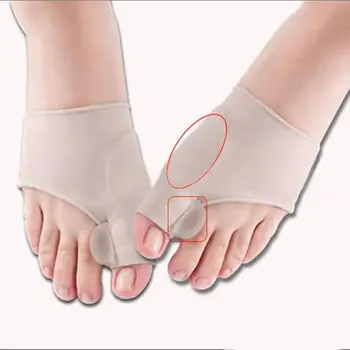 1Pair Hallux Valgus Corector Separatoare de Deget de la picior Brancarde Inflamație la picior Protector Ortopedice Picior Tampoane Șosete Pedichiura Ameliorarea Durerii Tălpi